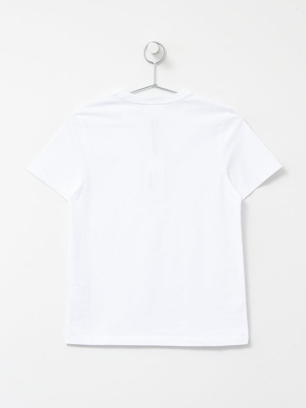 BABY FOX PATCH REGULAR TEE-SHIRT_WHITE P100